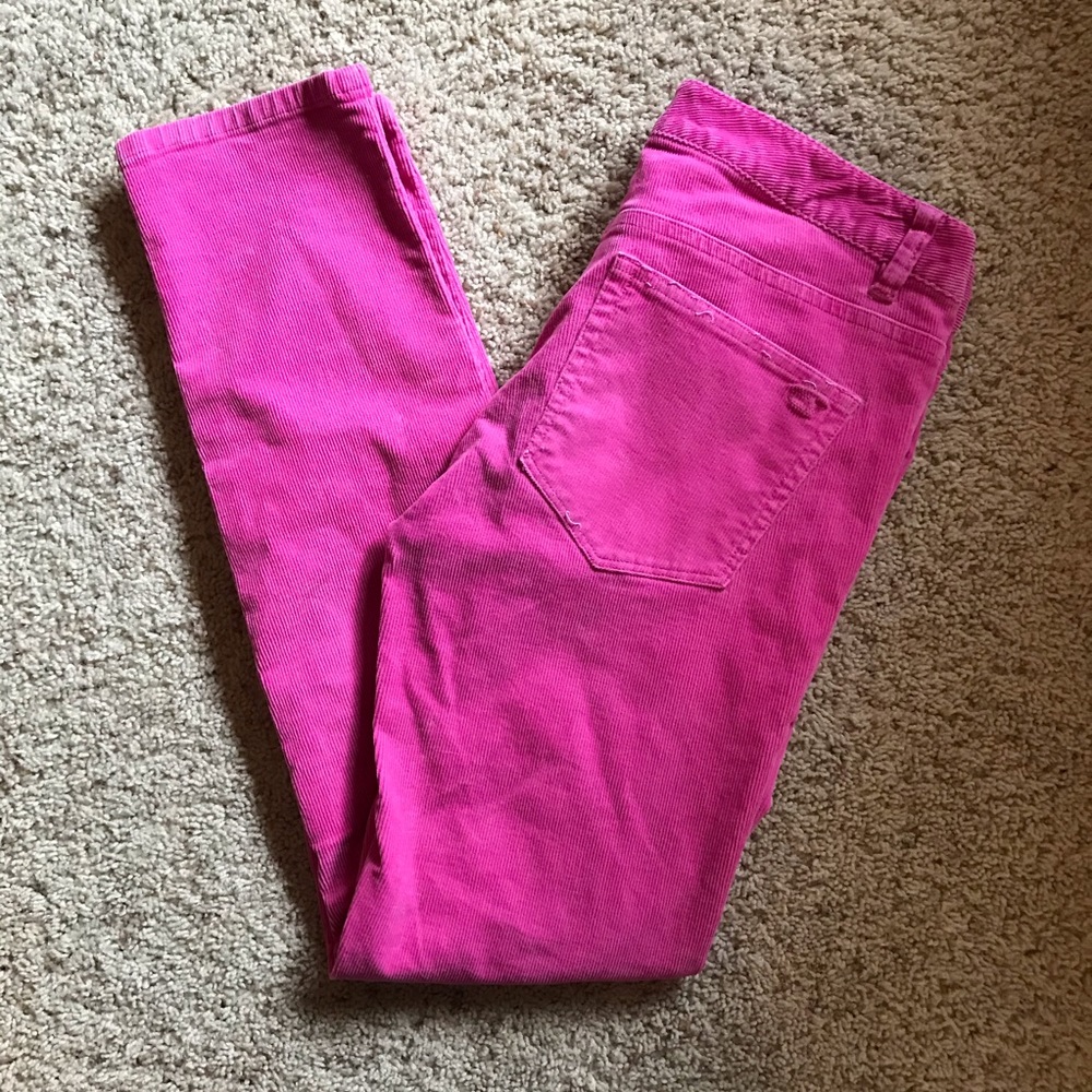 Vineyard Vines Pink Corduroy Pants